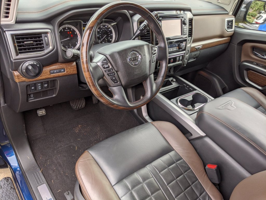 Pre-Owned 2017 Nissan Titan Platinum Reserve With Navigation & 4WD